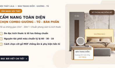 Hướng Dẫn Chọn Combo Giường – Tủ – Bàn Trang Điểm Đúng Chuẩn Từng Không Gian